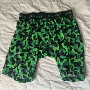 Army green jockey boxerbriefs size medium
